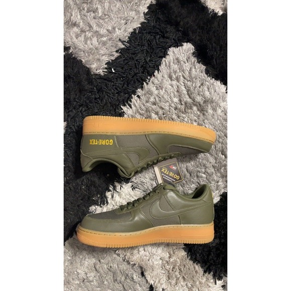 Size 10 - Nike Air Force 1 Low x Gore-Tex Medium Olive 2019 main image 4